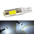 Car White LED Door T10 W5W Brake Side Maker Light Bulb 7.5w Clean Lens - 1
