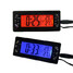Temperature digital Auto Car Display Clock Thermometer LCD - 2