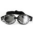 Wear Bike Riding Eye Glasses Dark Vintage Motorcycle Goggles Lens Protect - 1