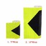 Yellow Black Reflective Pattern Tape Sticker Trailer Truck Safety Car - 6