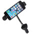 Car Cigarette Lighter Mount Holder For iPhone Dual USB USB Charger - 3