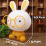 Bed Cute Room Table Lamp Night Light Rabbit Led Living - 4