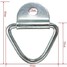 Trailer Tie Down Ring Boat Vans Trucks Zinc Plated Lashing - 8