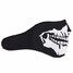 Scary Skateboard Skull Sports Half Face Mask Reversible Motorcycle Biker - 8