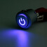 Autolock 2Pcs Push Button Blue ON OFF Switch LED 12V 22mm Power - 11