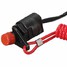 Quad Pit ATV Dirt Bike Switch With Tether Safety Kill Stop Cord - 4