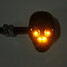 Turn Light Indicator Head 4 LED Amber Light Motorcycle Skull 12V - 5