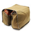 Side Canvas Saddle Bag Luggage Motorcycle Bike Bag - 4