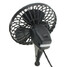 15W 4inch Type Car 12V Cooling Fan 1A Disc Suction Mount Cigarette Lighter Socket - 5