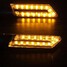 Turn Signal Indicators Hollow Amber Light Strip LED Motorcycle 15 SMD - 6