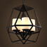 Black American Top Iron Vintage Lamp Modern Chandelier - 3