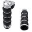 Handlebar Hand Grips Inch Motorcycle Billet Aluminum Black - 3