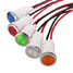 LED Indicator Pilot Dashboard Panel Warning Light 12V Color Dash Lamp 5 - 1