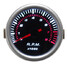 52mm 2 Inch Universal Car White LED Tacho Counter Pointer Tachometer Gauge RPM 12V - 1