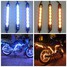 Motorcycle Auto Flexible Neon ATV 10pcs Strip Light Kit Waterproof RGB LED - 2