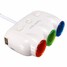 Power Adapter Charger USB Phone Splitter Car Cigarette Lighter Socket Ways - 2