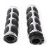 Ducati Chrome Motorcycle Handlebar Grips Honda Yamaha Suzuki - 2