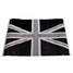 2pcs Black Mini Cooper Flag Union Jack Vinyl Stickers Mirrors - 2