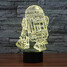 Novelty Lighting Decoration Atmosphere Lamp 3d Touch Dimming Led Night Light 100 Christmas Light - 5