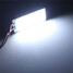Panel Car Bulb Lamp Festoon Dome LED Interior Light T10 BA9S COB - 2
