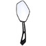 Universal Motorcycle Rear View Mirror Black 10mm Aprilia - 3