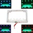License Plate Frame LED Flash Scooter Colorful Light For Motorcycle Lamp - 1