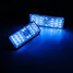 LED Reflector Rectangle Car Motorcycle Rear Tail Brake Stop Light - 6