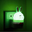 Creative Assorted Color Rabbit Induction Sleep Warm White - 5
