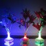 Vase Flowers Colorful Led Light Optical Fiber - 4