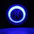 Running Light Universal Motorcycle Angel Eye LED Headlight Beam - 10