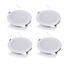 220v 4pcs White Cool White Light Downlights - 1