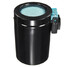 Portable Car Travel Ash Holder Cup Cigarette Black Auto Ashtray LED Blue Light - 5