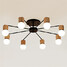 Bedroom Modern/contemporary Mini Style Kitchen Painting Metal Dining Room Flush Mount Living Room - 1