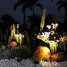 4led Spotlight Outdoor Flood Lamp Abs Garden Lawn Solar Power Spot Light Landscape - 6
