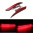 Lens LED Rear Tail Light Lamp Brake Stop 2pcs Red Ford Fusion Bumper Reflector - 1