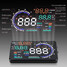 Car HUD Head Up Display A8 OBD2 Interface 5.5inch - 2