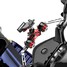 10mm Motorcycle Handle Adjustable Lever Steel Ring Handlebar Grip Bar Telescopic - 6