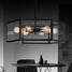 Mini Style Living Room Dining Room Hallway Retro Bedroom Garage Metal Study Room Pendant Lights - 2