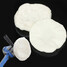 Sponge Waxing Surface White Soft Car Polisher 2Pcs Polishing Clear Cover Pad - 3