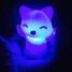 Led Nightlight Colorful Coway Cat - 3