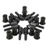 Motorcycle M5 Body Fairing Windscreen Fastener Clips 5mm Bolts Kit 10pcs - 2