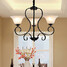 Country Ecolight Chandeliers 1156 Lights Retro Hallway Metal Office - 1