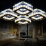Square Minimalist Lighting Led Crystal Ceiling Lamp Bedroom Dining Room - 3