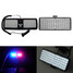 Red Sun Visor LED Car Strobe Light Warning Light High Power Blue White Digital Display Control - 1