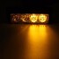 White Amber Strobe Flashlightt Beacon Car Truck Light Pair Bar High Bright Warning Emergency - 4
