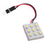 BA9S 12V Bulb Lamp T10 Dome Bulb Adapter SMD LED Light Panel - 3