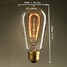 E26 Light Bulbs St64 Edison Bulb 220v-240v Edison 40w E27 - 4