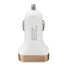 3.1A Dual Port USB Car Charger Cigarette Socket Lighter LED Voltmeter Universal - 1