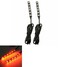 Strip Light Turn Signal Indicator Blinker 6-SMD LED 1Pair Motorcycle Bike Amber - 1