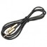Car AUX Cord Phone Cable Gold Headphone Stereo Audio 3.5mm Male to Male 1M - 2
